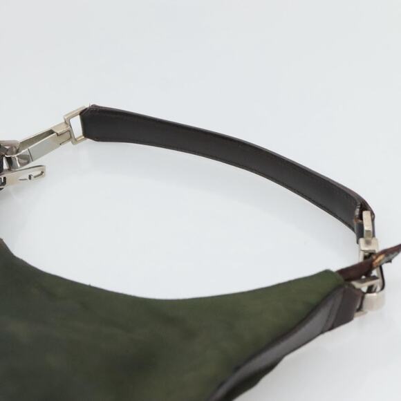 GUCCI Shoulder Bag Canvas Khaki 000 000 - Picture 8 of 12